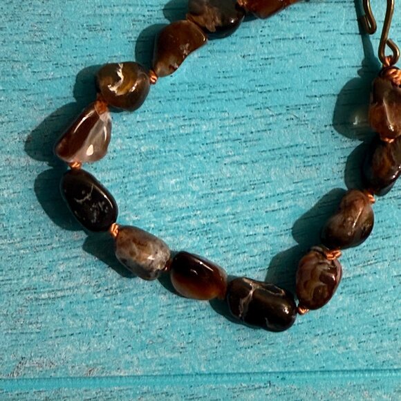 Peyote Bird Polished Tumbled Stone Bracelet NEW NWT - Picture 3 of 5